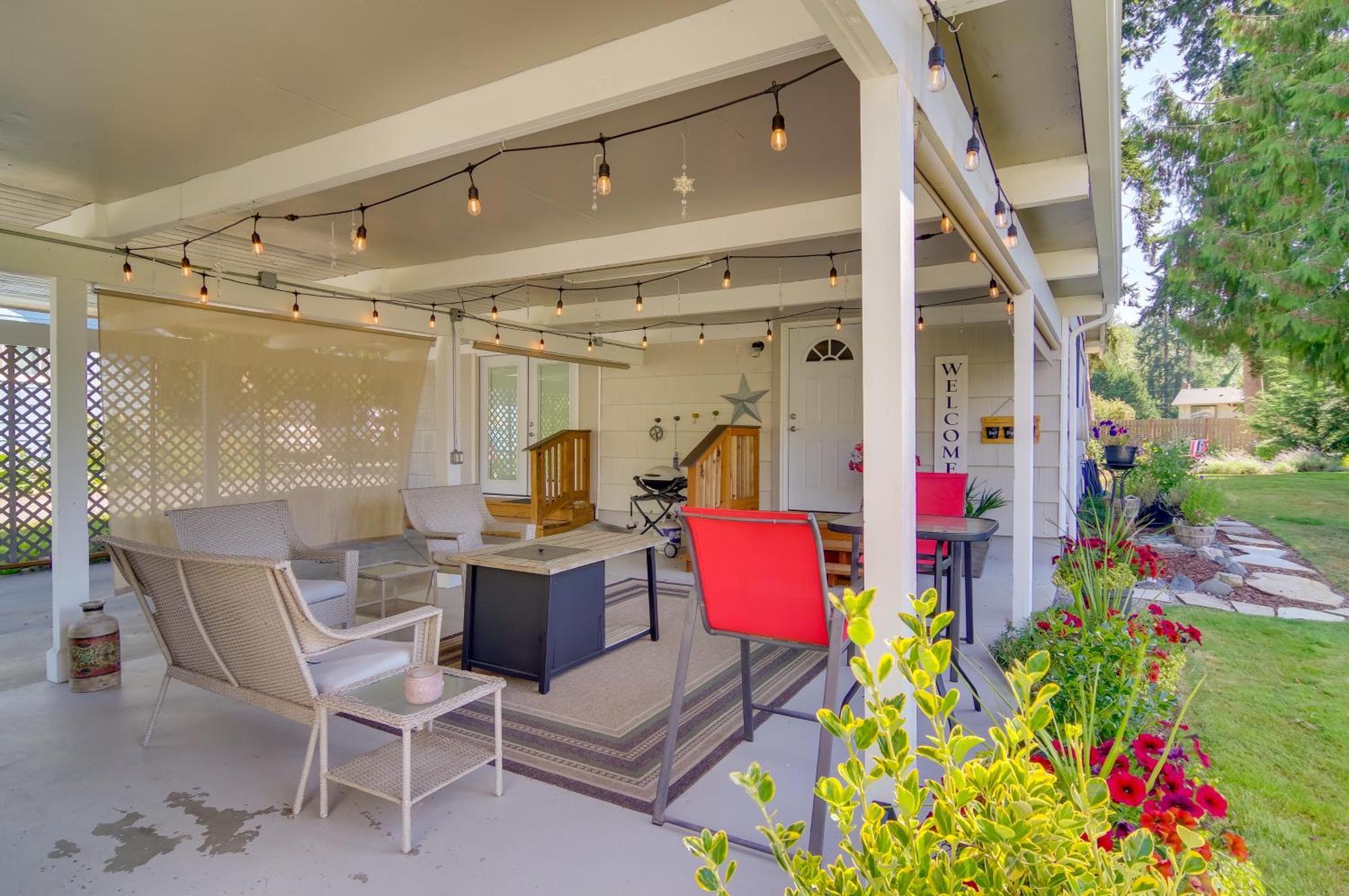 Charming Updated Retreat Walk To Lake Stevens! Buitenkant foto